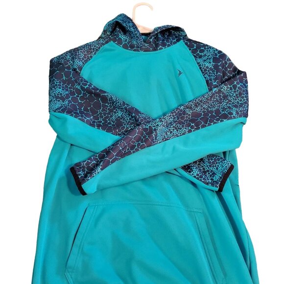 Old Navy Active Teal Blue Turtle Swimming Exercise Jacket - Picture 1 of 8
